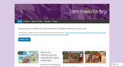 Desktop Screenshot of centrofeminista.com